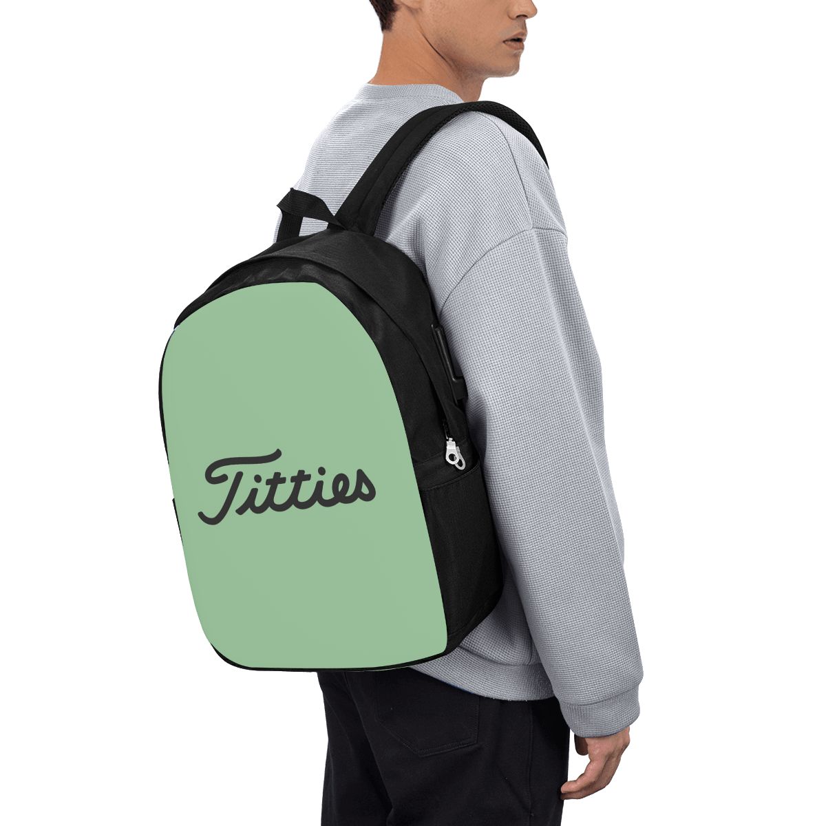 Laptop Bag - Titties 골프 공 배낭 여행 노트북