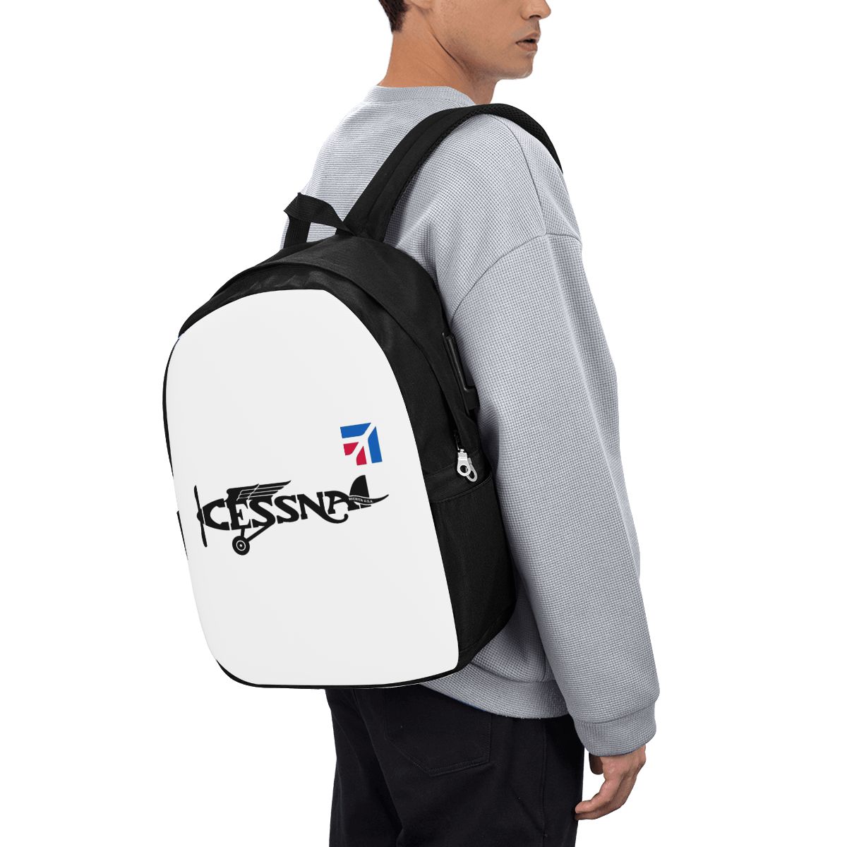 세스나 로고 배낭 여행 노트북 가방 컴퓨터 대학생 학교 - Laptop Bag 리뷰 및 가격