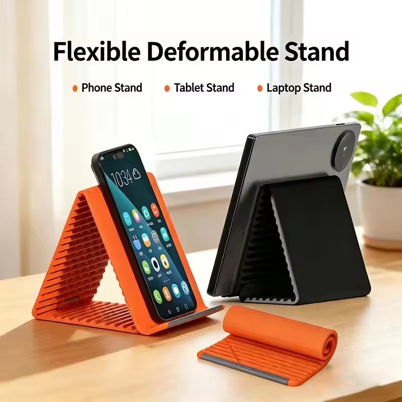 휴대용 실리콘 폰/태블릿/노트북 거치대, 창의적인 접이 - Laptop Stand 리뷰 및 가격