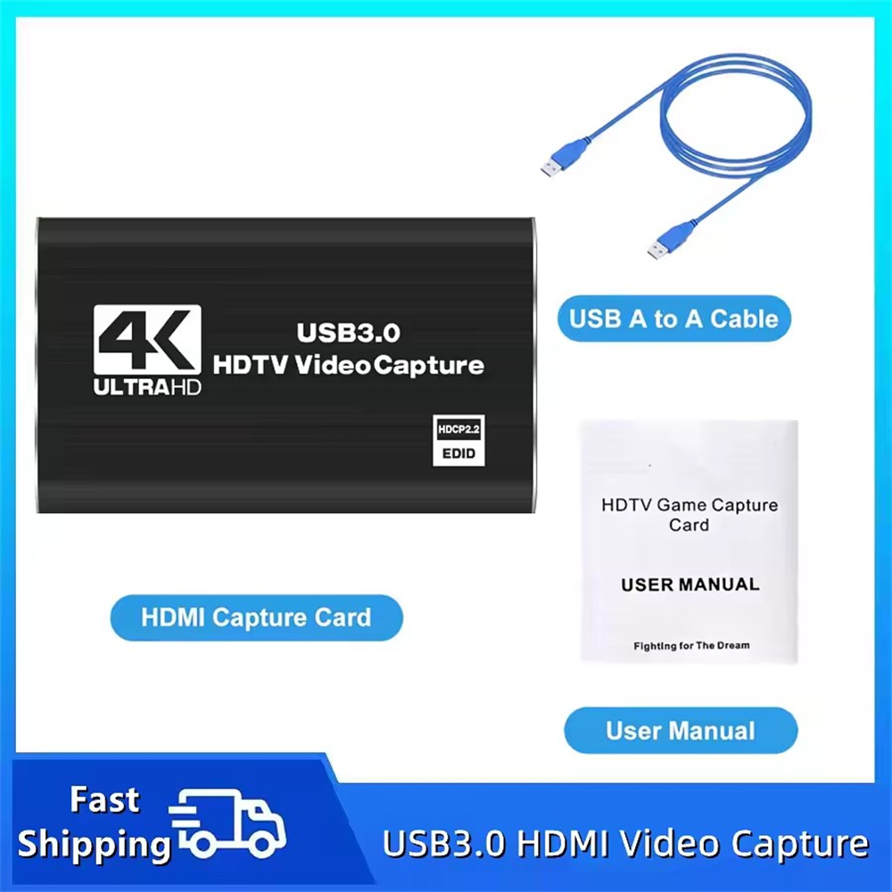 Roreta 4K USB 3.0 비디오 캡처 카드, H - Hdmi Cable 리뷰 및 가격