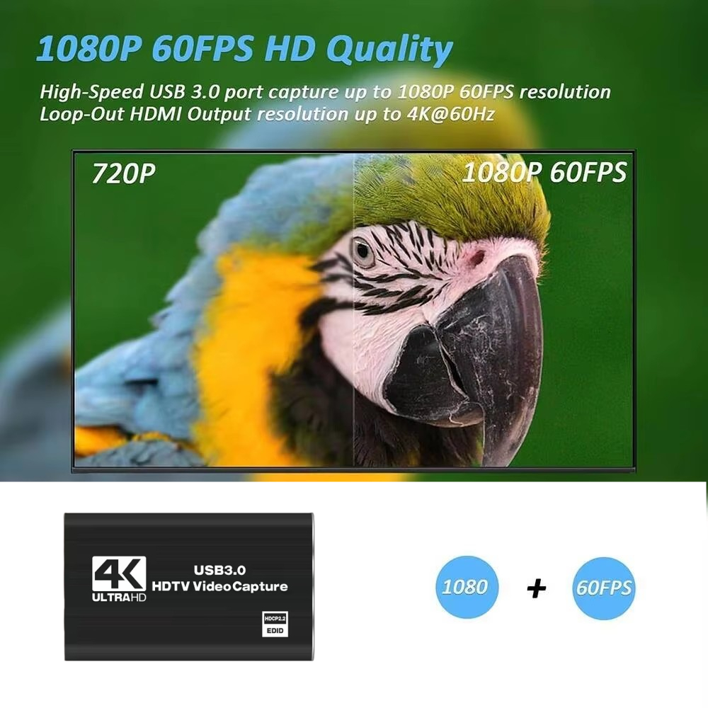 Roreta 4K USB 3.0 비디오 캡처 카드, H - Hdmi Cable 리뷰 및 가격