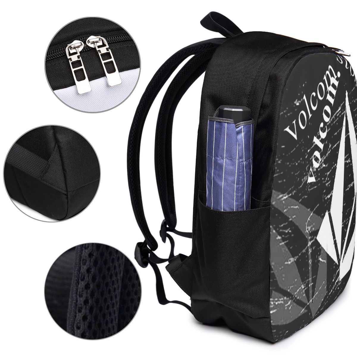 V-Volcom 로고 배낭 여행 노트북 가방 컴퓨터 대 - Laptop Bag 리뷰 및 가격