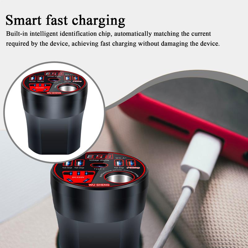 차량용 충전기 포트 고속 충전 USB 차량용 충전기 어 - Laptop Charger 리뷰 및 가격
