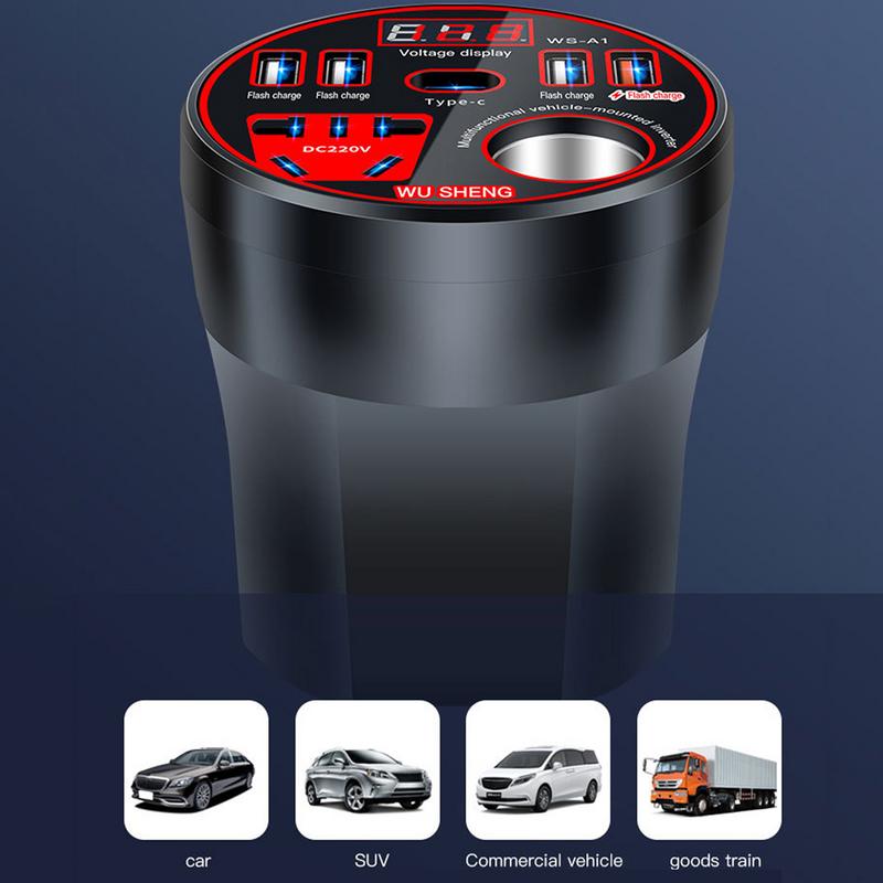 차량용 충전기 포트 고속 충전 USB 차량용 충전기 어 - Laptop Charger 리뷰 및 가격
