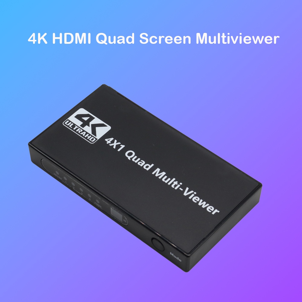 4K HDMI 쿼드 스크린 멀티뷰어 4x1 1080P  - Hdmi Cable 리뷰 및 가격